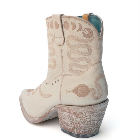 PSKaufman💫 Junction Eastern Boot Bone Playa Wash sz 11 - Picture 5 of 10